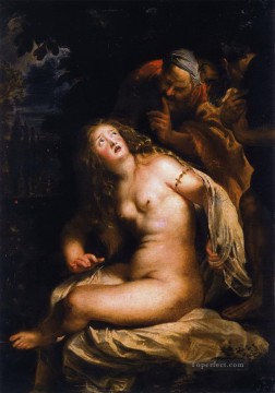  sus Pintura - Susana y los ancianos Peter Paul Rubens
